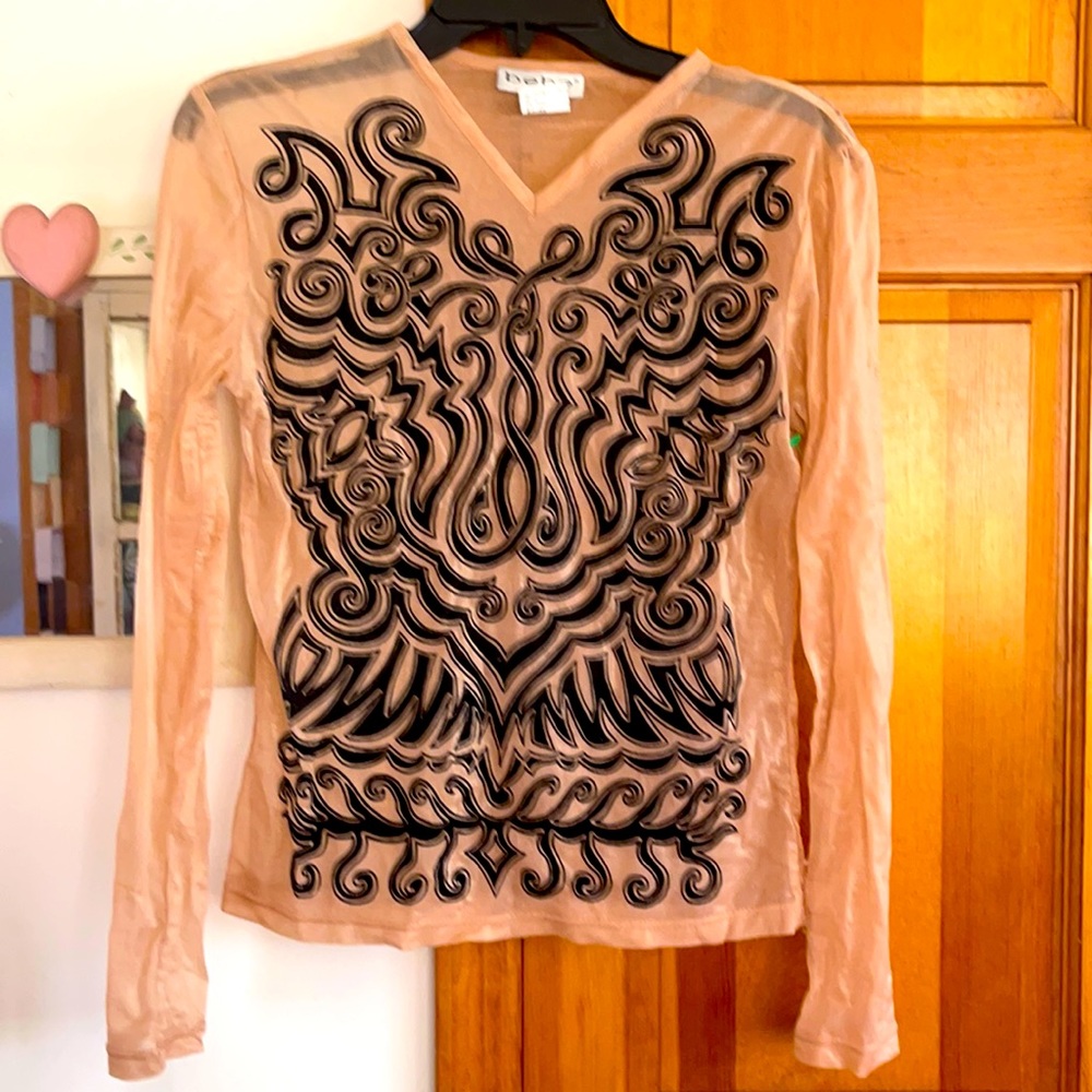 Shimmery top